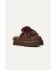 Γυναικείες σκούρο καφέ παντόφλες - Ugg Disquette Heritage BCDR W/1180360 Γυναικείες σκούρο καφέ παντόφλες - Ugg Disquette Heritage BCDR W/1180360