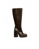 Γυναικεία καφέ ψηλοτάκουνη μπότα - Windsorsmith Melodrama Espresso 0112001095 Γυναικεία καφέ ψηλοτάκουνη μπότα - Windsorsmith Melodrama Espresso 0112001095