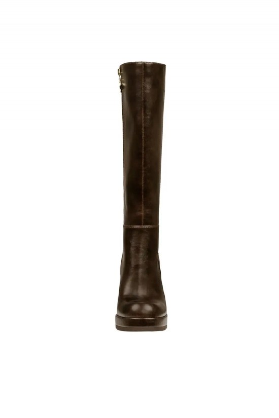 Γυναικεία καφέ ψηλοτάκουνη μπότα - Windsorsmith Melodrama Espresso 0112001095 Γυναικεία καφέ ψηλοτάκουνη μπότα - Windsorsmith Melodrama Espresso 0112001095