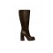 Γυναικεία καφέ ψηλοτάκουνη μπότα - Windsorsmith Melodrama Espresso 0112001095