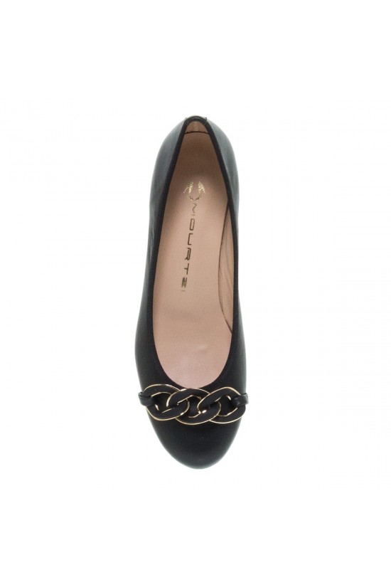 Women's leather ballerinas - Mourtzi 3/30190