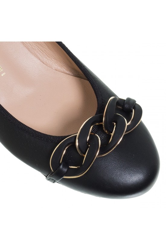 Women's leather ballerinas - Mourtzi 3/30190