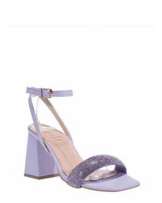 Γυναικεία δερμάτινα πέδιλα με στρας - Mariella Fabiani 2301/7 Γυναικεία δερμάτινα πέδιλα με στρας - Mariella Fabiani 2301/7