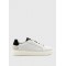 Ανδρικό δερμάτινο sneaker - Ambitious Eclipse Off White/Black 10634A-4838