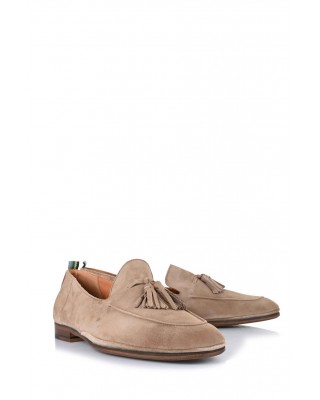 Ανδρικά suede μοκασίνια - Ambitious Taupe 13428-1590AM Ανδρικά suede μοκασίνια - Ambitious Taupe 13428-1590AM