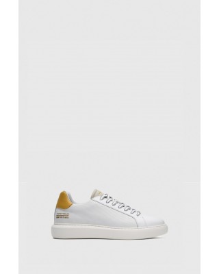 Ανδρικό δερμάτινο sneaker - Ambitious Eclipse Off White/Beige Sand 10634A-6949 Ανδρικό δερμάτινο sneaker - Ambitious Eclipse Off White/Beige Sand 10634A-6949