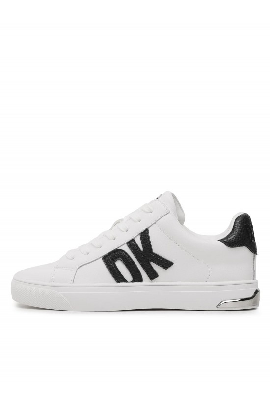 Γυναικείο δερμάτινο λευκό sneaker - DKNY Abeni K1300916