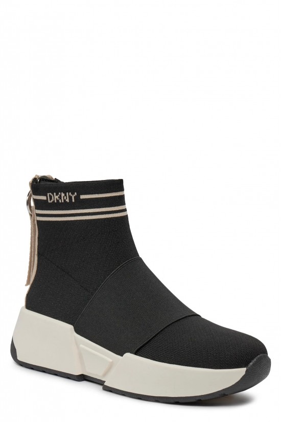 Γυναικεία μαύρα sneakers - μποτάκι κάλτσα - DKNY Marini K1402637