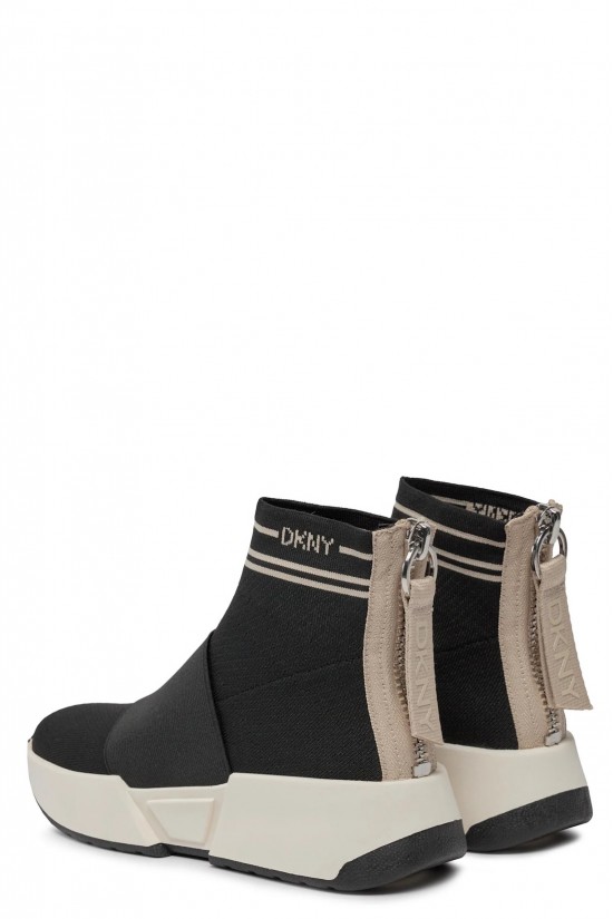 Γυναικεία μαύρα sneakers - μποτάκι κάλτσα - DKNY Marini K1402637