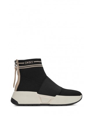 Γυναικεία μαύρα sneakers - μποτάκι κάλτσα - DKNY Marini K1402637 Γυναικεία μαύρα sneakers - μποτάκι κάλτσα - DKNY Marini K1402637