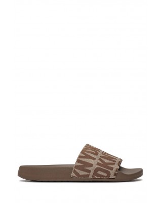 Γυναικείες καφέ παντόφλες - DKNY Zella K1483684 Γυναικείες καφέ παντόφλες - DKNY Zella K1483684