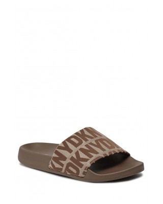 Γυναικείες καφέ παντόφλες - DKNY Zella K1483684 Γυναικείες καφέ παντόφλες - DKNY Zella K1483684