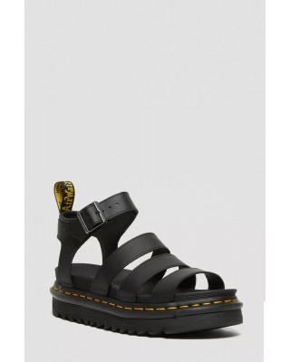 Γυναικεία μαύρα δερμάτινα σανδάλια - DR Martens Blaire Hydro 24235001