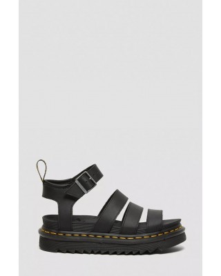 Γυναικεία μαύρα δερμάτινα σανδάλια - DR Martens Blaire Hydro 24235001