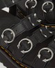 Γυναικεία μαύρα δερμάτινα σανδάλια πλατφόρμα- DR martens Athena 31533001