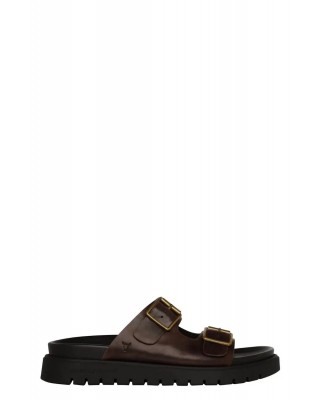 Ανδρικά καφέ δερμάτινα σανδάλια - Windsor Smith Reign 0112000967  Ανδρικά καφέ δερμάτινα σανδάλια - Windsor Smith Reign 0112000967