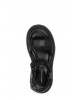 Γυναικεία μαύρα δερμάτινα σανδάλια πλατφόρμα - Windsorsmith Confetti 0112000942