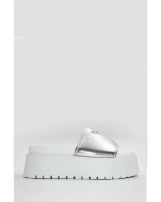 Γυναικείες λευκές δερμάτινες πλατφόρμες - Windsor Smith Treats 0112000939 Γυναικείες λευκές δερμάτινες πλατφόρμες - Windsor Smith Treats 0112000939