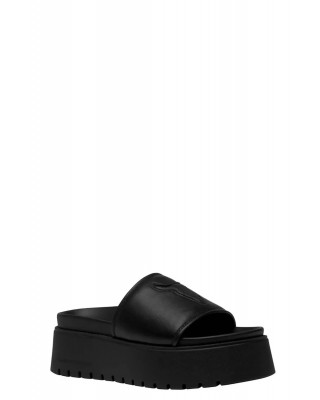 Γυναικείες μαύρες δερμάτινες πλατφόρμες - Windsor Smith Treats 0112000939 Γυναικείες μαύρες δερμάτινες πλατφόρμες - Windsor Smith Treats 0112000939