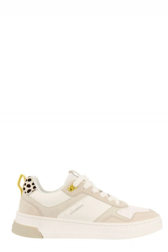 Γυναικείο χαμηλό λευκό μπεζ sneaker - Gioseppo Penwith 72187