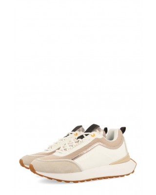 Γυναικείο λευκό sneaker με μπεζ λεπτομέρειες - Gioseppo Ballagat 71071 Γυναικείο λευκό sneaker με μπεζ λεπτομέρειες - Gioseppo Ballagat 71071