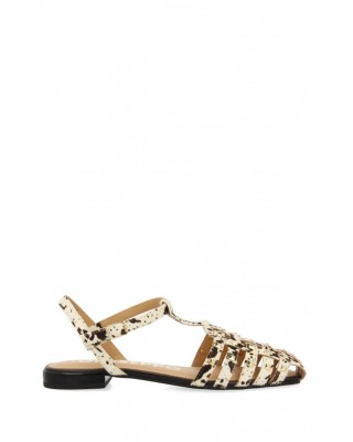 Γυναικεία δερμάτινα χαμηλά σανδάλια animal print - Gioseppo Connerton 72279 Γυναικεία δερμάτινα χαμηλά σανδάλια animal print - Gioseppo Connerton 72279