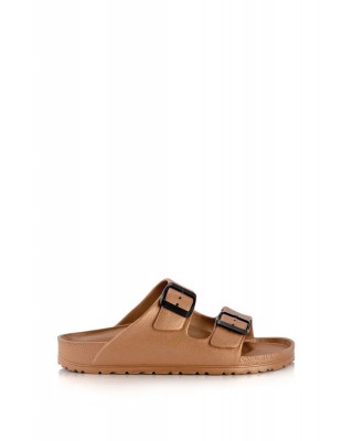 Γυναικείες ροζ χρυσό παντόφλες θάλασσας - Ateneo Rose Gold 01