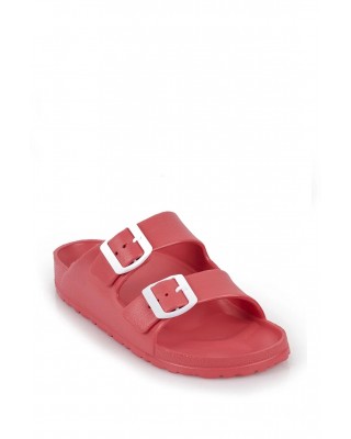 Γυναικείες ροδακινί παντόφλες θάλασσας - Ateneo Peach 01