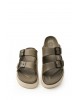 Γυναικείες χακί - μπεζ παντόφλες - Ateneo 104 Sea Sandals Γυναικείες χακί - μπεζ παντόφλες - Ateneo 104 Sea Sandals