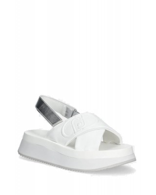 Γυναικεία λευκά/ασημί σανδάλια - Liu Jo Dreamy BA5089EX097 Γυναικεία λευκά/ασημί σανδάλια - Liu Jo Dreamy BA5089EX097