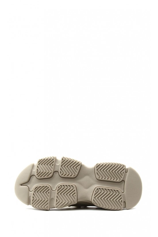 Γυναικεία μπεζ-χρυσό υφασμάτινα sneakers - Steve Madden Protege-e Γυναικεία μπεζ-χρυσό υφασμάτινα sneakers - Steve Madden Protege-e