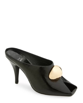 Γυναικεία μαύρα ψηλοτάκουνα mules - Jeffrey Campbell Cheeky-O 0101004219