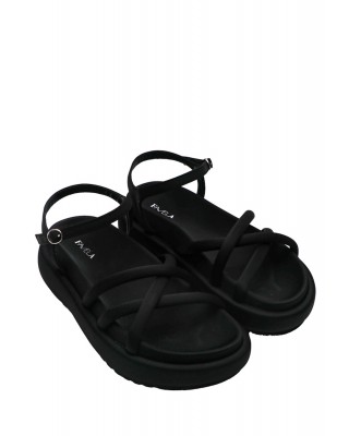 Γυναικεία μαύρα σανδάλια - Favela Spice 0116001525 Γυναικεία μαύρα σανδάλια - Favela Spice 0116001525