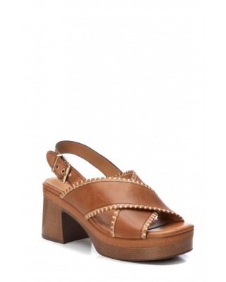 Γυναικείο δερμάτινο κάμελ πέδιλο - Carmela 162209 Γυναικείο δερμάτινο κάμελ πέδιλο - Carmela 162209