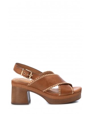 Γυναικείο δερμάτινο κάμελ πέδιλο - Carmela 162209 Γυναικείο δερμάτινο κάμελ πέδιλο - Carmela 162209