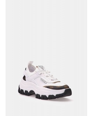 Γυναικείο λευκό sneaker με logo - Guess Braydin FL8BYDSMF12 Γυναικείο λευκό sneaker με logo - Guess Braydin FL8BYDSMF12