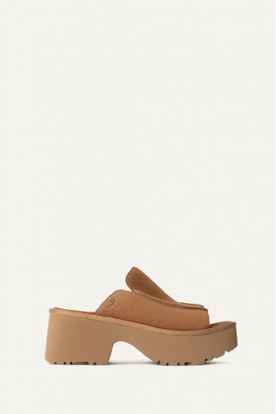 Γυναικεία ταμπά suede σανδάλια - Ugg Heights Slide Che W/1167476