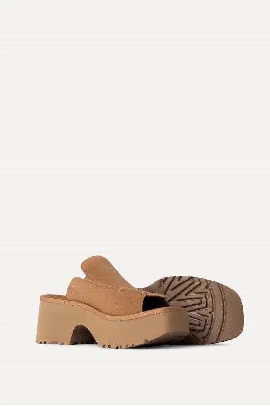 Γυναικεία ταμπά suede σανδάλια - Ugg Heights Slide Che W/1167476