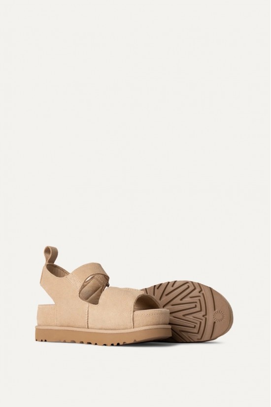Γυναικεία μπεζ σανδάλια -Ugg Goldenstar Hi Sand W/1167356 Γυναικεία μπεζ σανδάλια -Ugg Goldenstar Hi Sand W/1167356