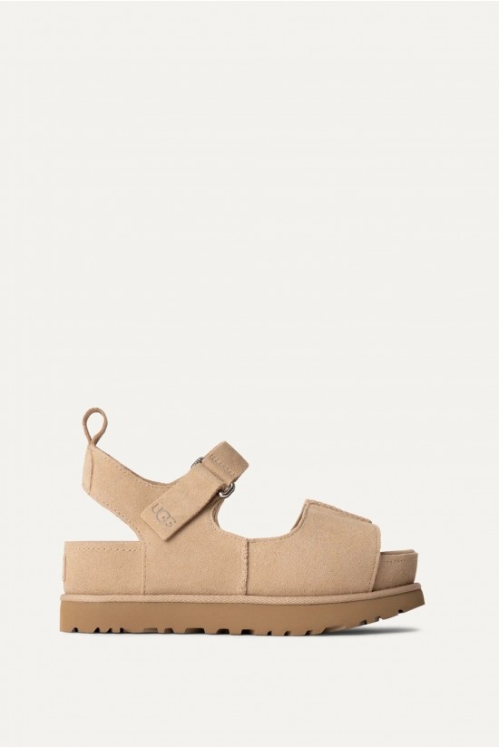 Γυναικεία μπεζ σανδάλια -Ugg Goldenstar Hi Sand W/1167356 Γυναικεία μπεζ σανδάλια -Ugg Goldenstar Hi Sand W/1167356