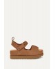 Γυναικεία καφέ σανδάλια -Ugg Goldenstar Hi Che W/1167356 Γυναικεία καφέ σανδάλια -Ugg Goldenstar Hi Che W/1167356