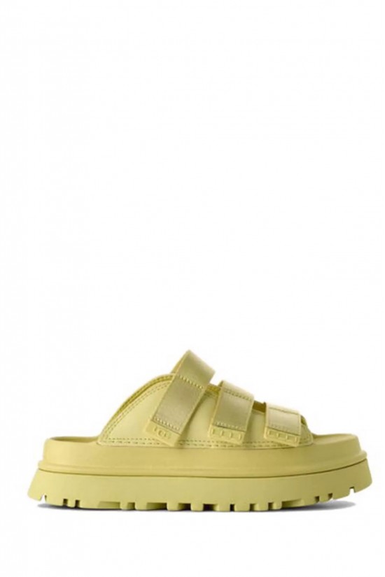 Γυναικεία κίτρινη παντόφλα - Ugg GoldenGlow Slide W/1167430 Γυναικεία κίτρινη παντόφλα - Ugg GoldenGlow Slide W/1167430