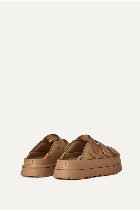 Γυναικεία μπεζ παντόφλα - Ugg GoldenGlow Slide Dark Sand W/1167430 Γυναικεία μπεζ παντόφλα - Ugg GoldenGlow Slide Dark Sand W/1167430