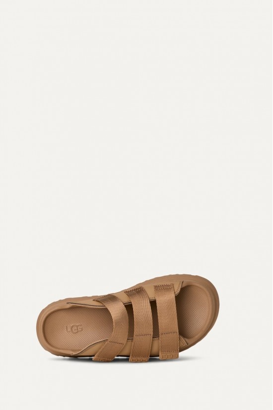 Γυναικεία μπεζ παντόφλα - Ugg GoldenGlow Slide Dark Sand W/1167430 Γυναικεία μπεζ παντόφλα - Ugg GoldenGlow Slide Dark Sand W/1167430