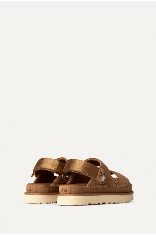 Γυναικεία καφέ σανδάλια - Ugg Goldenstar Glide Che W/1167399 Γυναικεία καφέ σανδάλια - Ugg Goldenstar Glide Che W/1167399