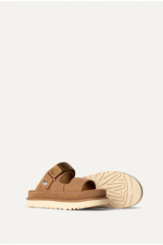 Γυναικεία καφέ σανδάλια - Ugg Goldenstar Glide Che W/1167399 Γυναικεία καφέ σανδάλια - Ugg Goldenstar Glide Che W/1167399