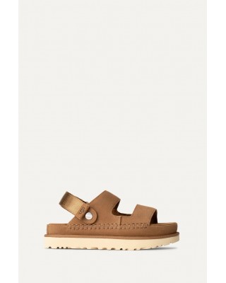 Γυναικεία καφέ σανδάλια - Ugg Goldenstar Glide Che W/1167399