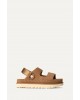 Γυναικεία καφέ σανδάλια - Ugg Goldenstar Glide Che W/1167399 Γυναικεία καφέ σανδάλια - Ugg Goldenstar Glide Che W/1167399