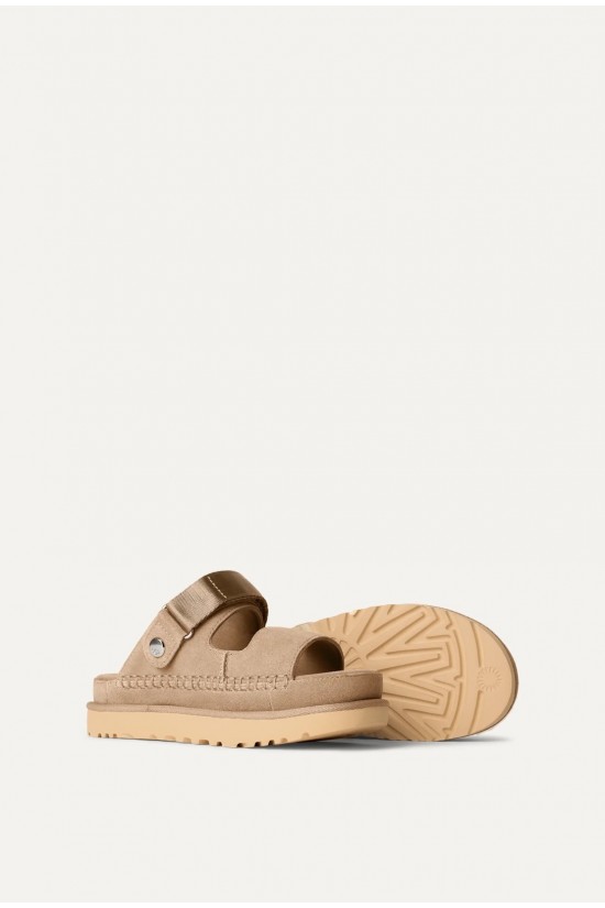 Γυναικεία μπεζ σανδάλια - Ugg Goldenstar Glide Sand W/1167399 Γυναικεία μπεζ σανδάλια - Ugg Goldenstar Glide Sand W/1167399