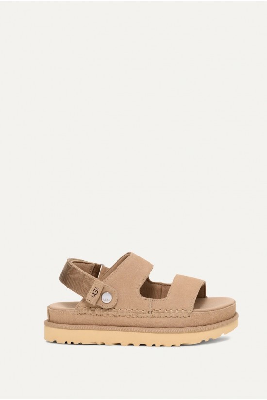 Γυναικεία μπεζ σανδάλια - Ugg Goldenstar Glide Sand W/1167399 Γυναικεία μπεζ σανδάλια - Ugg Goldenstar Glide Sand W/1167399
